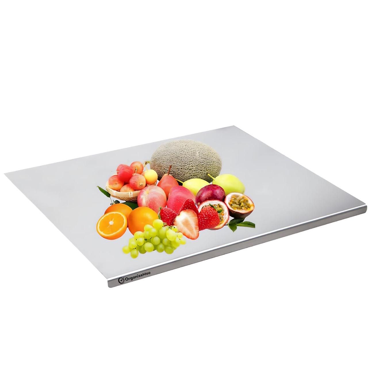 Stainless Steel Countertop Chopping Board 41x31cm (X-Large)