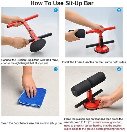 BeastLab® Sit-Up Assistant Bar